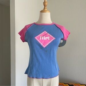 Vintage 1990s Target Coquette Casual Shimmer Flirt T-shirt